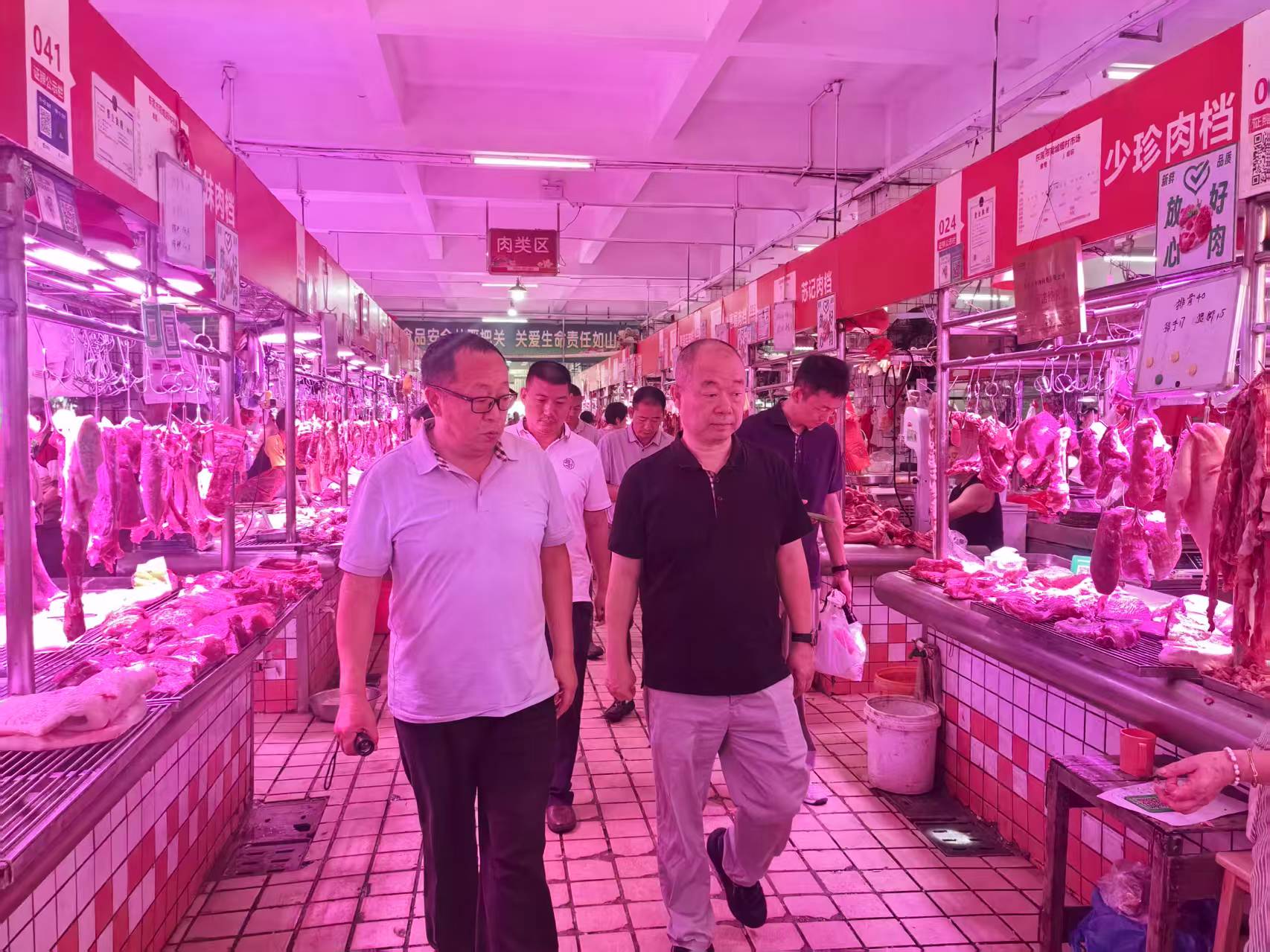 市局李峙二级调研员带队到莞城街道开展农贸市场虫媒传染病防控检查